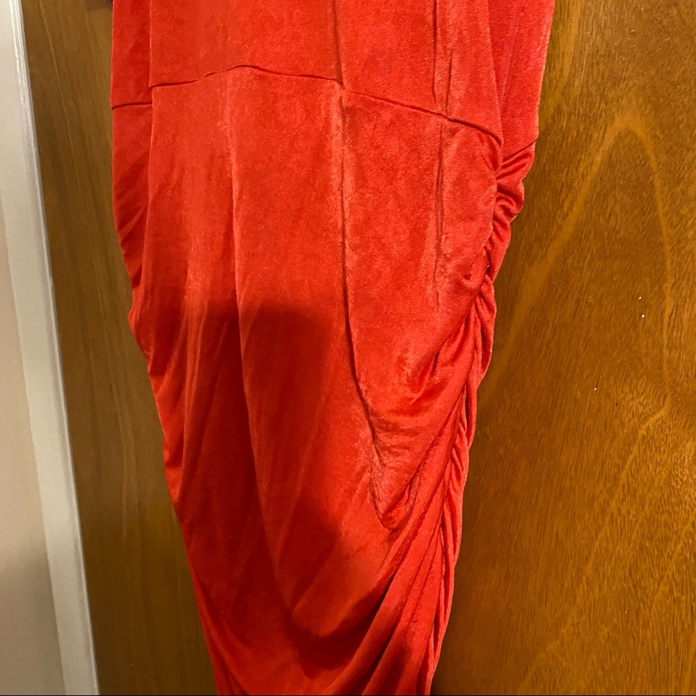 Fashion to Figure orange sexy dress size XL nwt - Picture 9 of 9